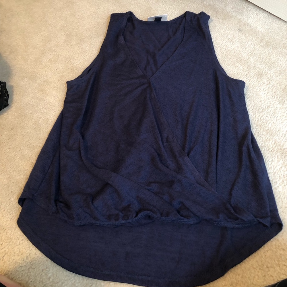 Blue wrap tank
